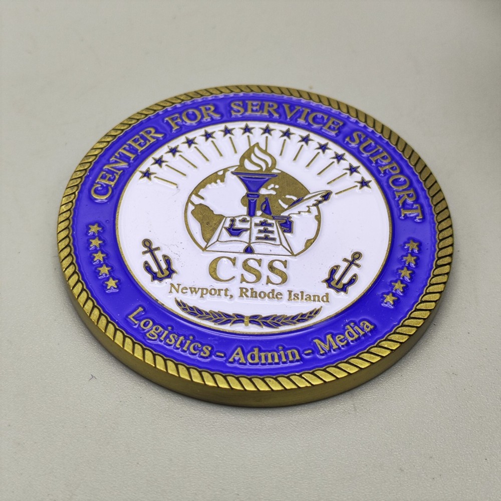 Newport Rhode Island Center for Service Support Logistics Admin Media Coin