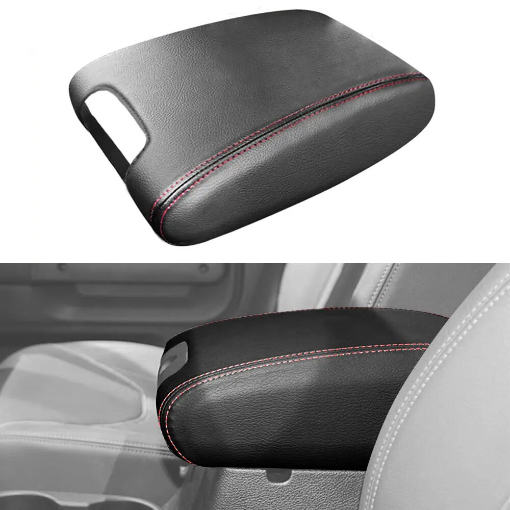 For 2012-2017 Jeep Wrangler JK JKU Black Center Armrest Box Protector Cover Pad