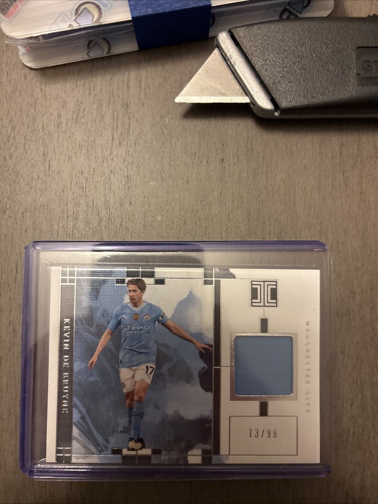2023-24 PANINI IMPECCABLE - KEVIN DE BRUYNE PATCH /99 - MINT