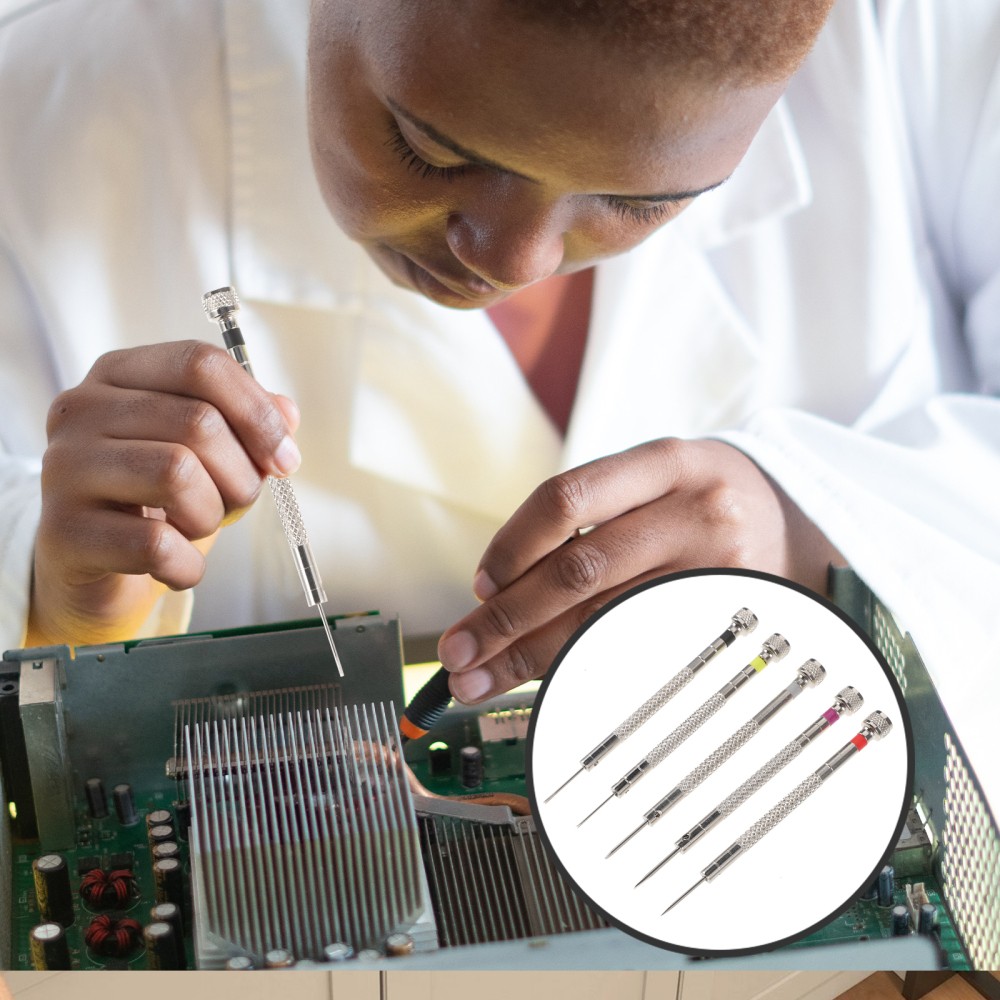 Professional Flat Screwdriver Set for Watch & Eyeglass Repair