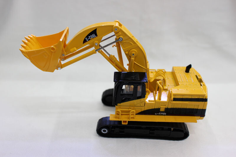 C-COOL 1/64 Diecast Car Front Shovel W/Tracks Construction Vehicle Yellow Gift