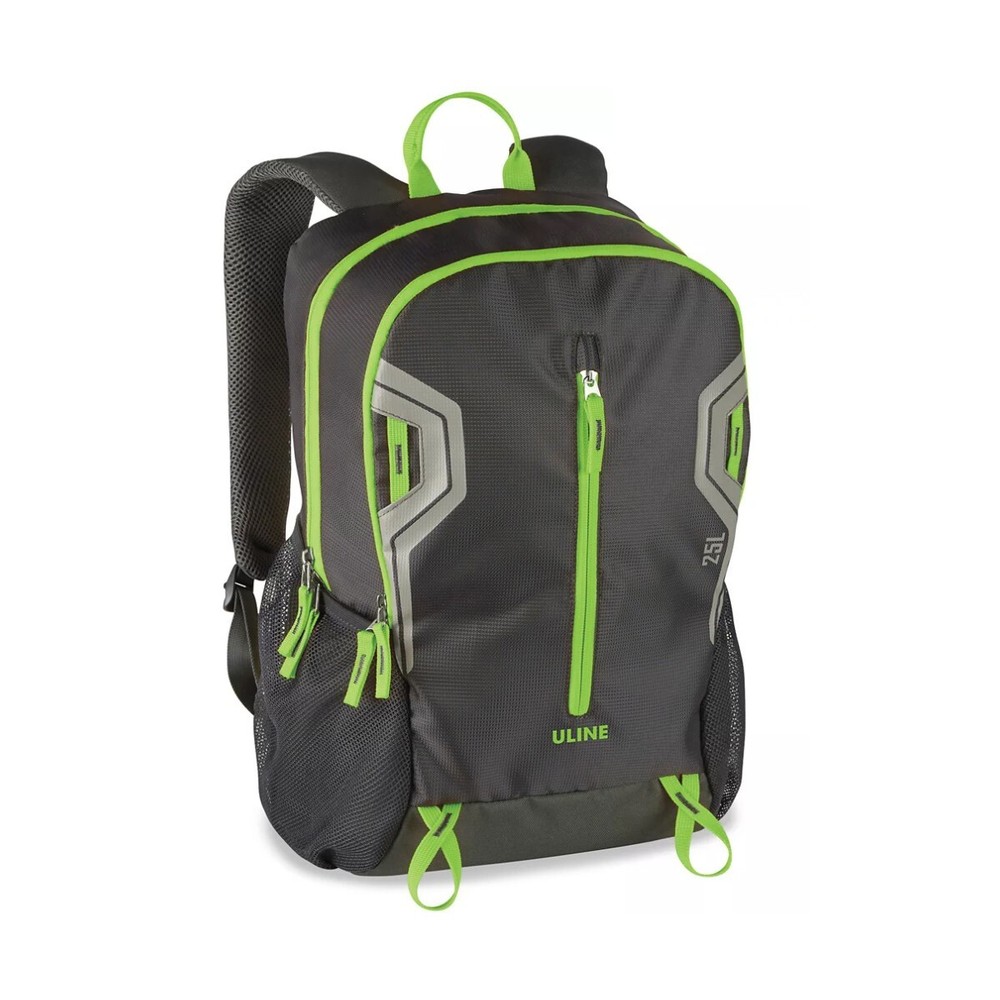 Uline 25L Black Lime Daypack New In Bag