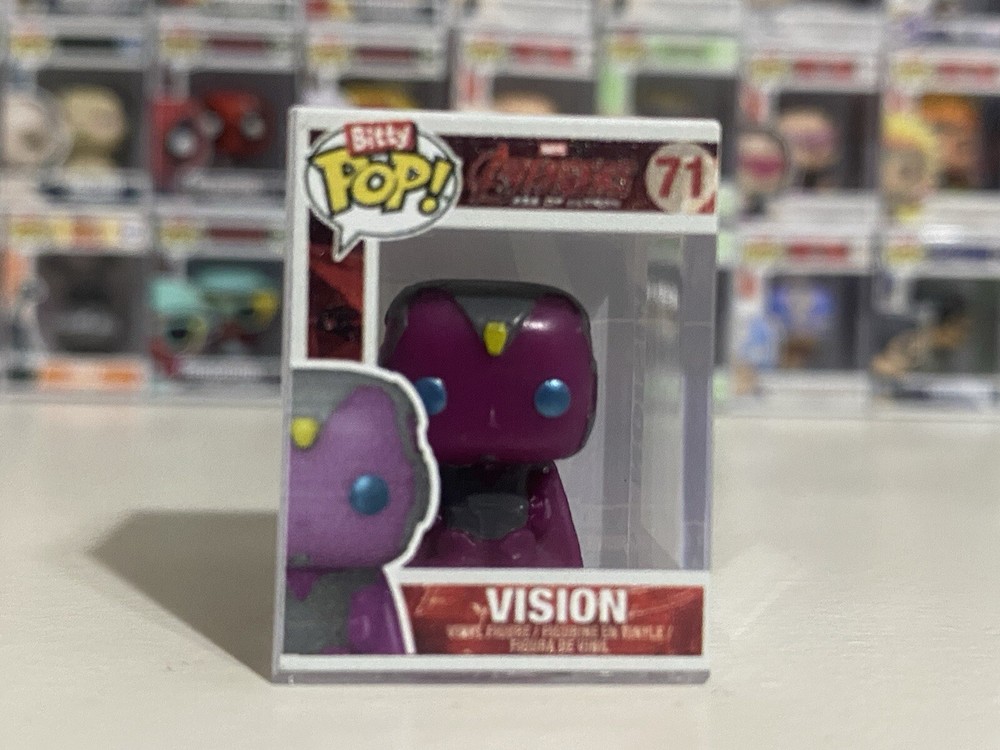 ⭐️Funko Bitty Pop VISION #71 Marvel Infinity Saga Series 3 Age Of Ultron 1 INCH
