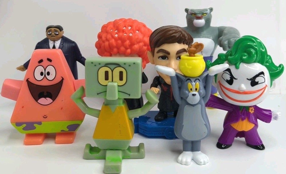 McDonalds Burger King Happy Meal Kids Assorted Mixed Lot Toys