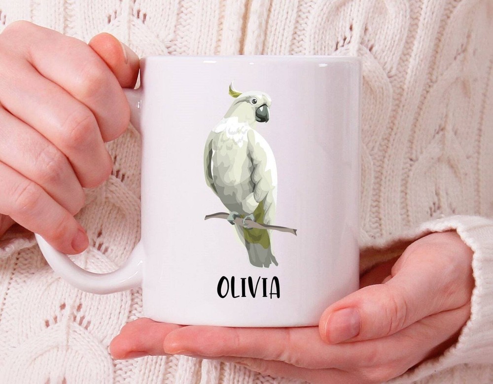 Personalized Cockatoo Mug Cockatoo Gift Cockatoo Cup Cockatoo Christmas Gifts