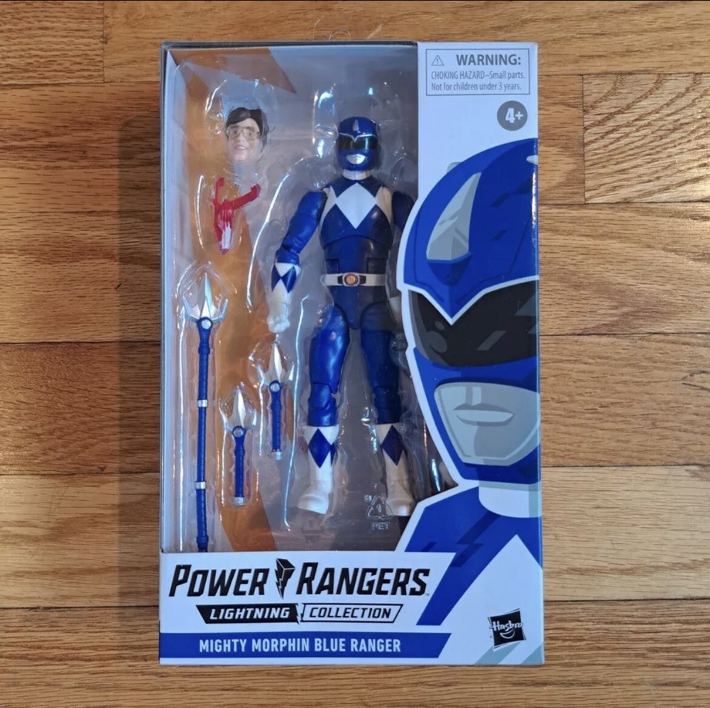 Hasbro Power Rangers Lightning Collection MIGHTY MORPHIN BLUE - BILLY Figure 6