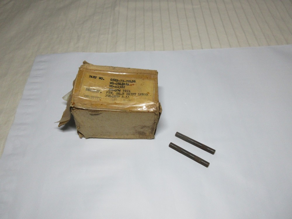 Ford GPW Jeep Willys MB T84 Transmission Shift Lever Collar Fulcrum Pin A1382 -2