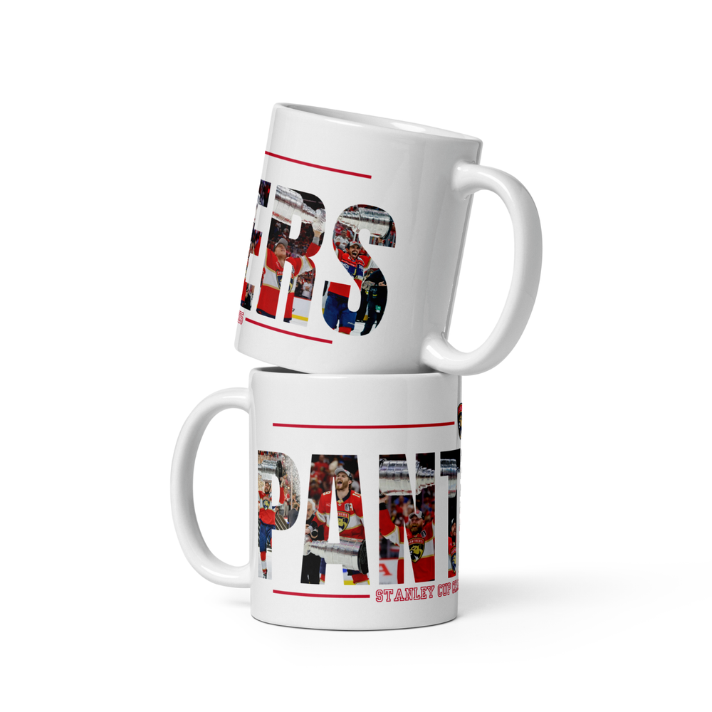 Florida Panthers Mug 11 oz Stanley Cup Champions Back To Back 2024-2025 Gift