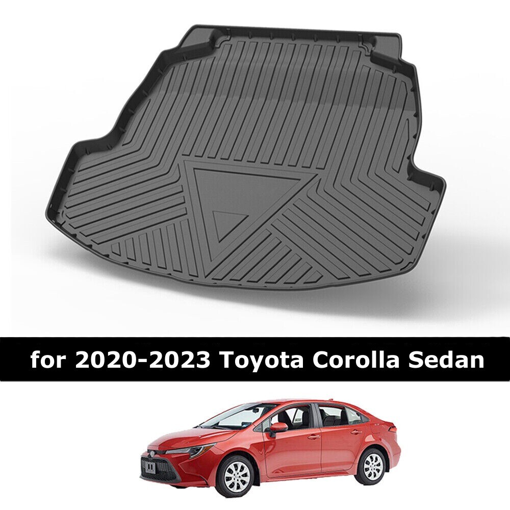 Rear Cargo Trunk Liner Floor Cover Mat fit for Toyota Corolla Sedan 2020-2023