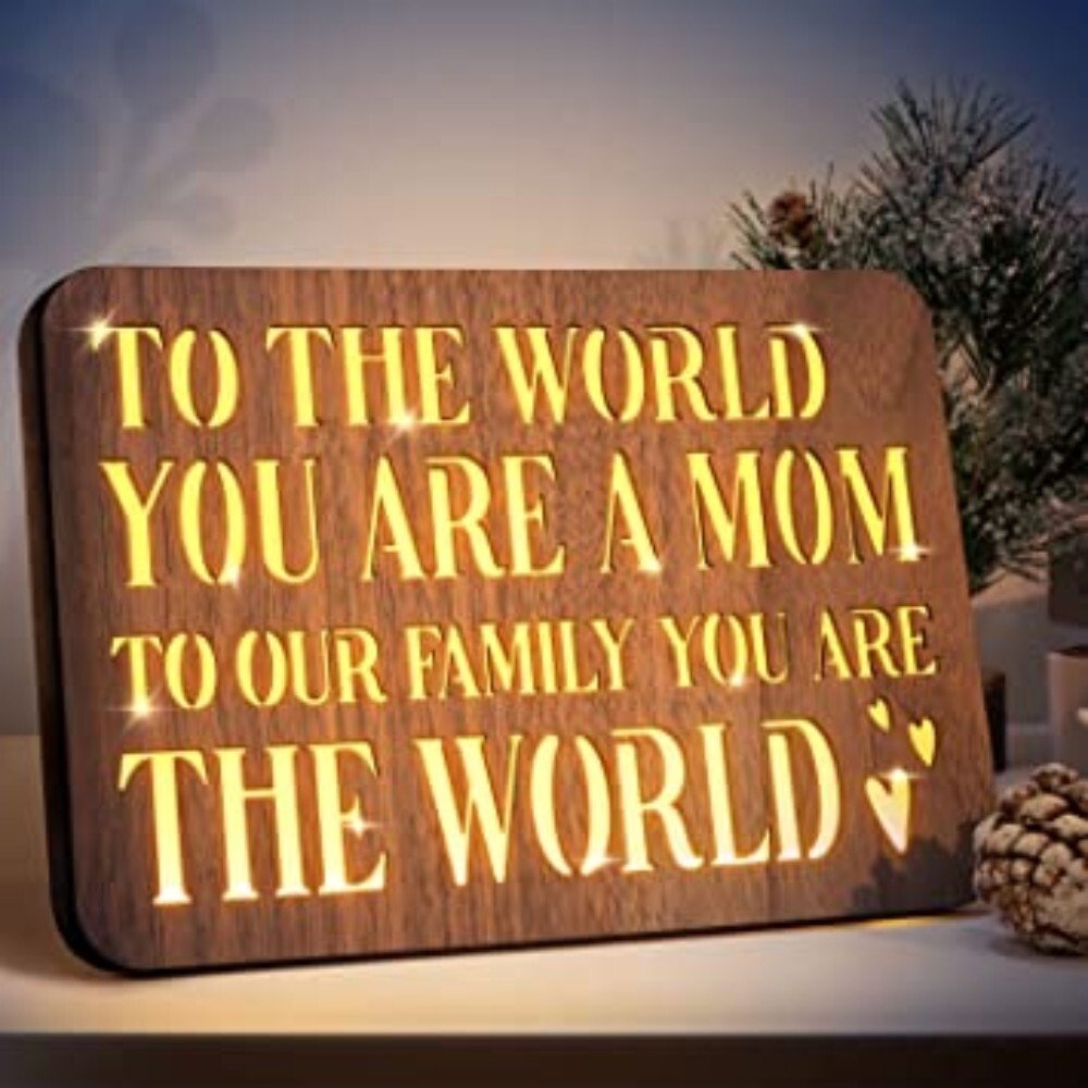 Mothers Day Gifts LED Light Lamp Gift For Mothers Day Gift From Son Daughter-image