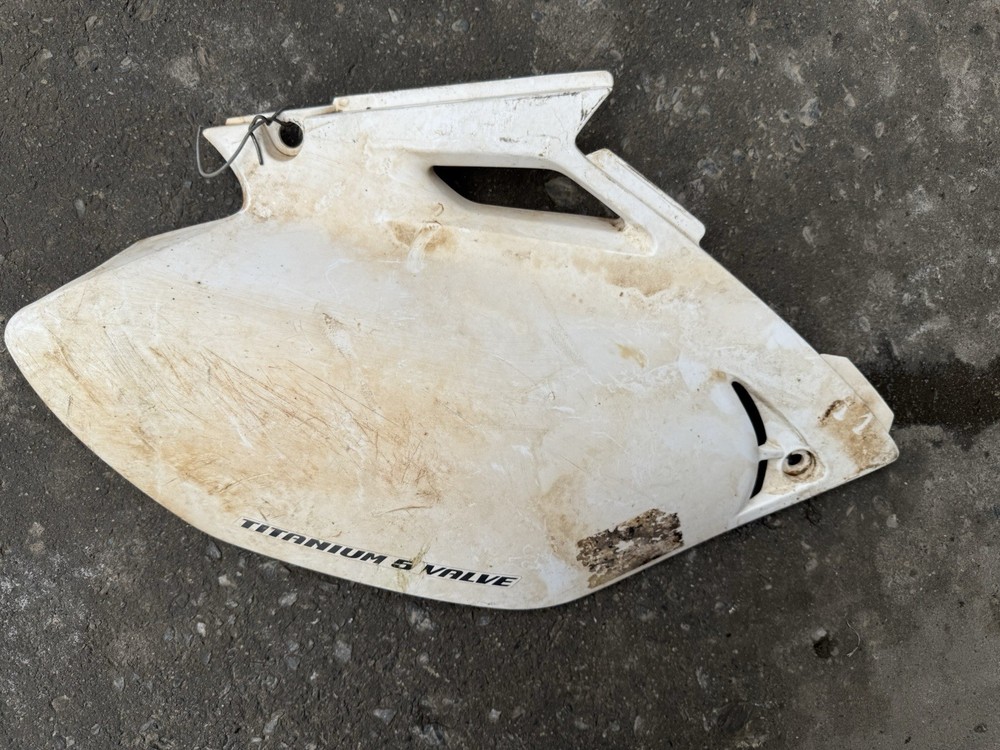 Yamaha WR450 OEM Genuine Side Cover Plastic Trim Parts 5TJ