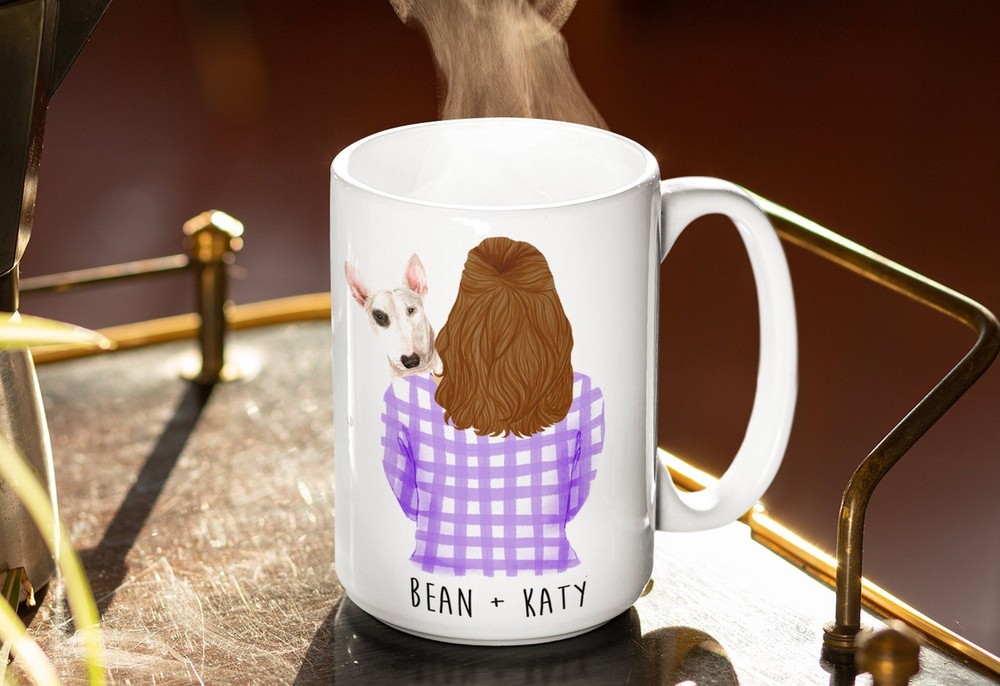 Bull Terrier Mug Personalized Bull Terrier Mug Bull Terrier Gifts Bull Terrier