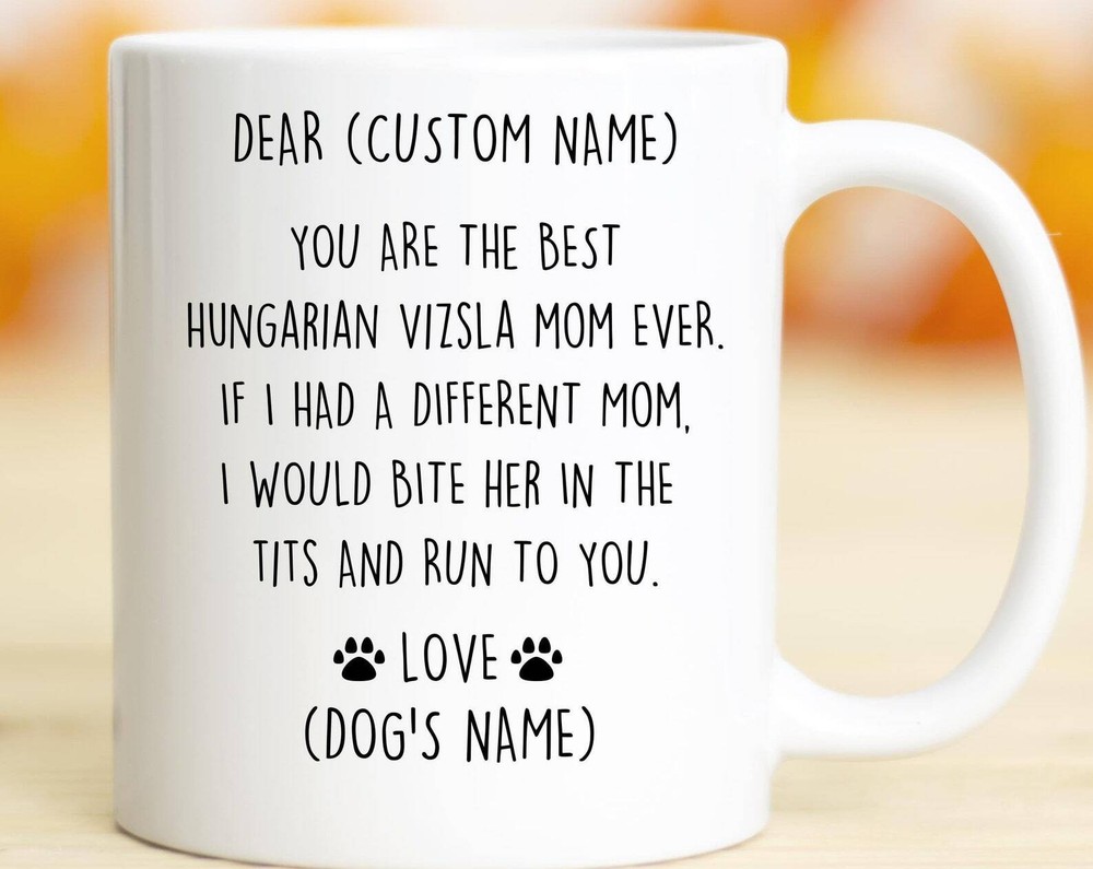 Hungarian Vizsla Mom Birthday Gift Vizsla Mom Chirstmas Gift Vizsla Mom Valentin