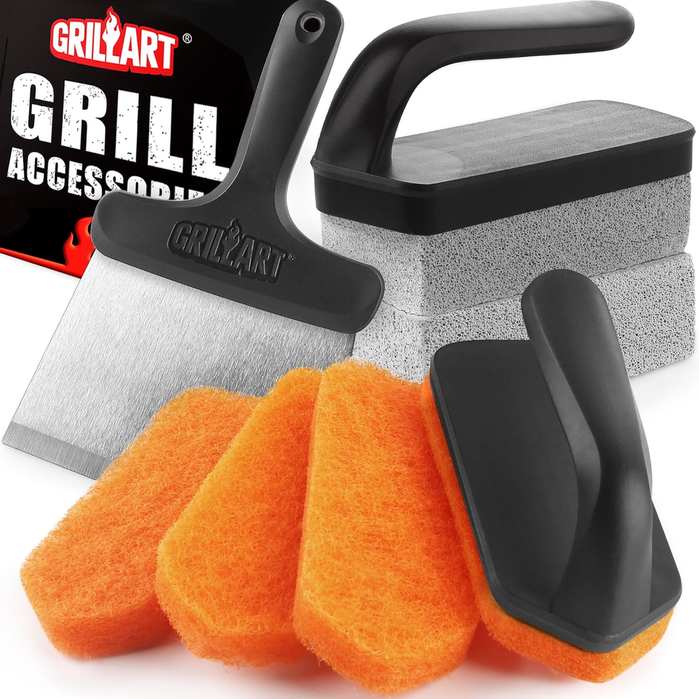 Blackstone Griddle Cleaning Kit with Grill Stone for Flat Top Grills
