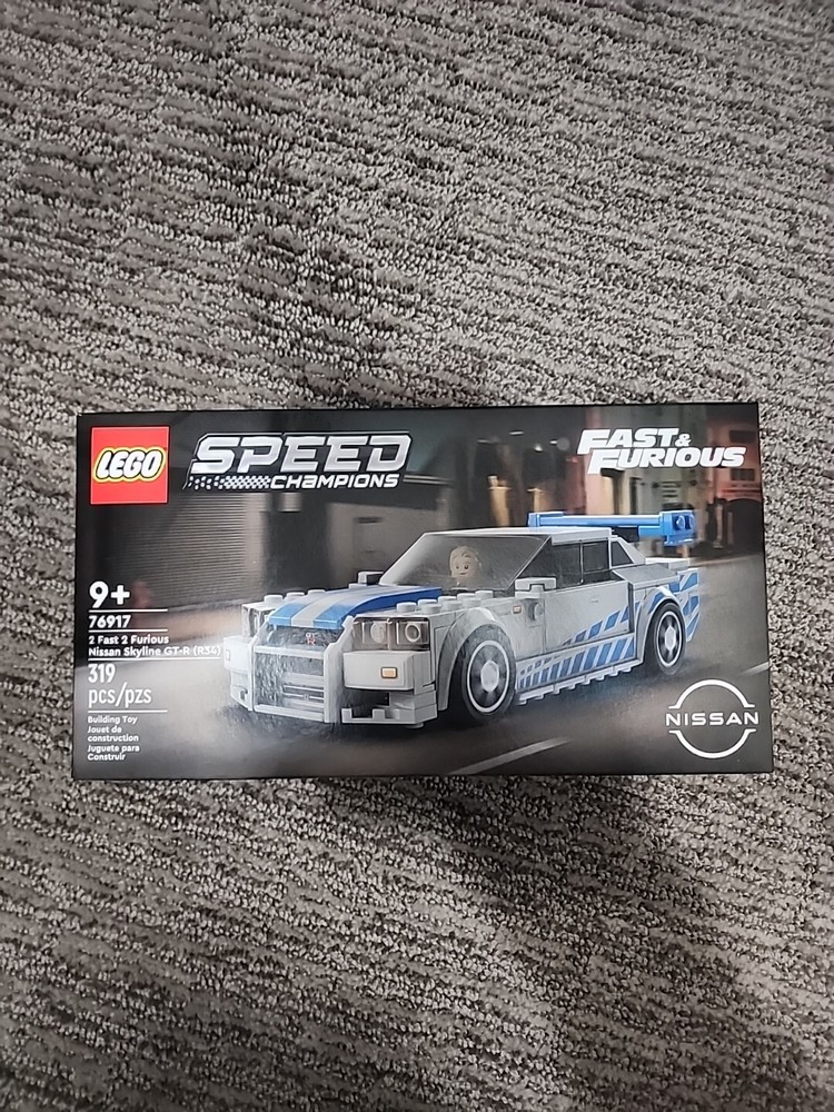 LEGO Speed Champions Nissan Skyline GT-R R34 2 Fast 2 Furious 76917