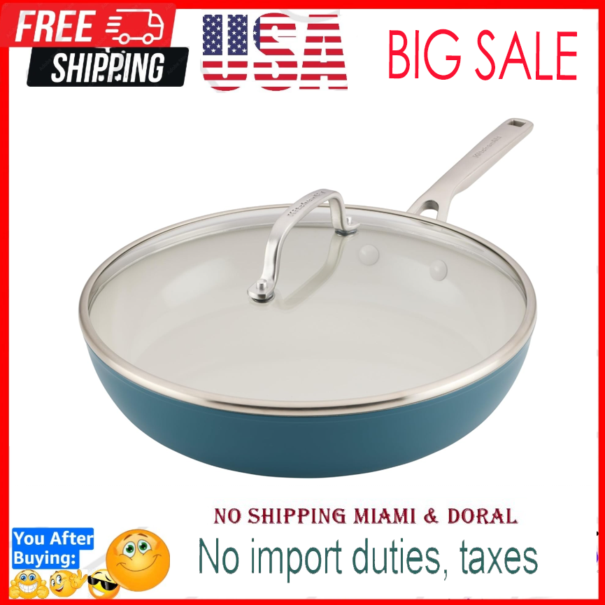 KitchenAid Hard Anodized Ceramic Induction Nonstick Cookware Frying Pan/Skillet