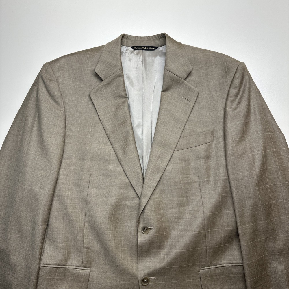 Saks Fifth Avenue Loro Piana Blazer Men’s 44R Made In Canada