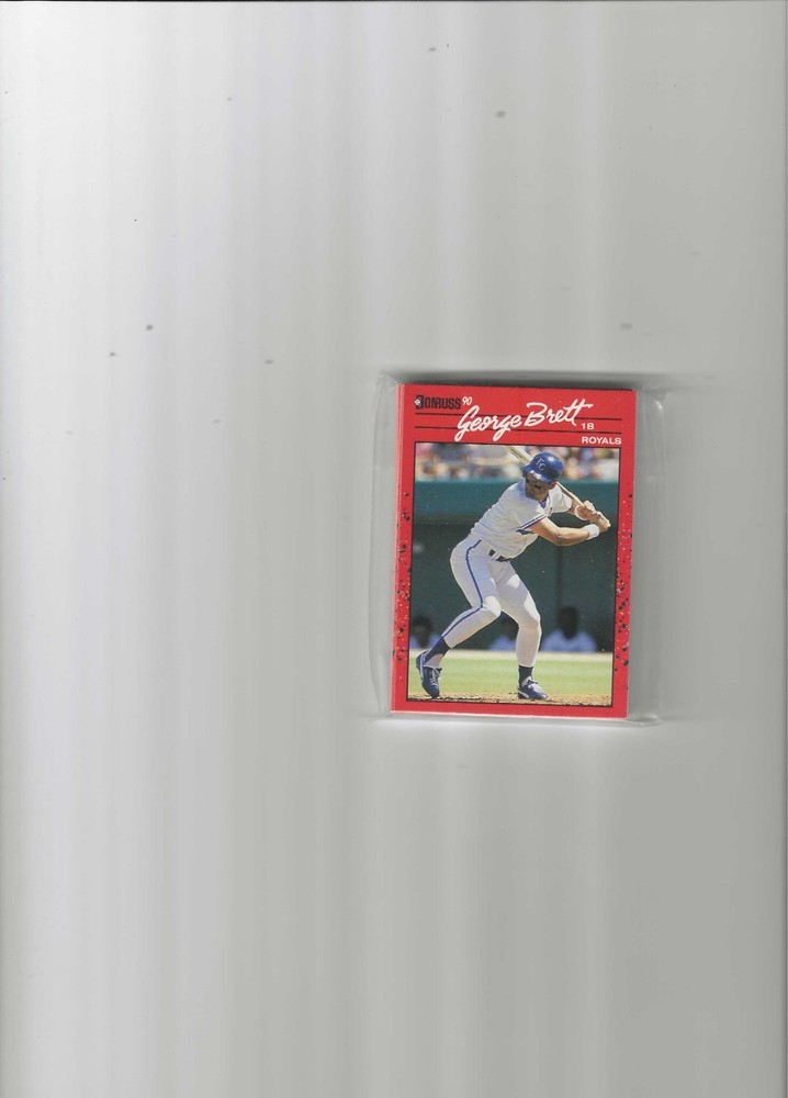 1990 Donruss Baseball Team Set Kansas City Royals 24 Cards - NM-MT