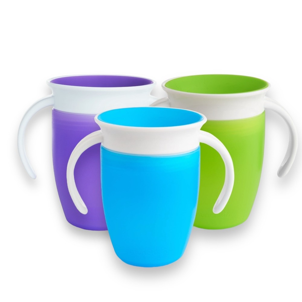 Sippy Cups For Toddlers Spill Proof 3 Pack