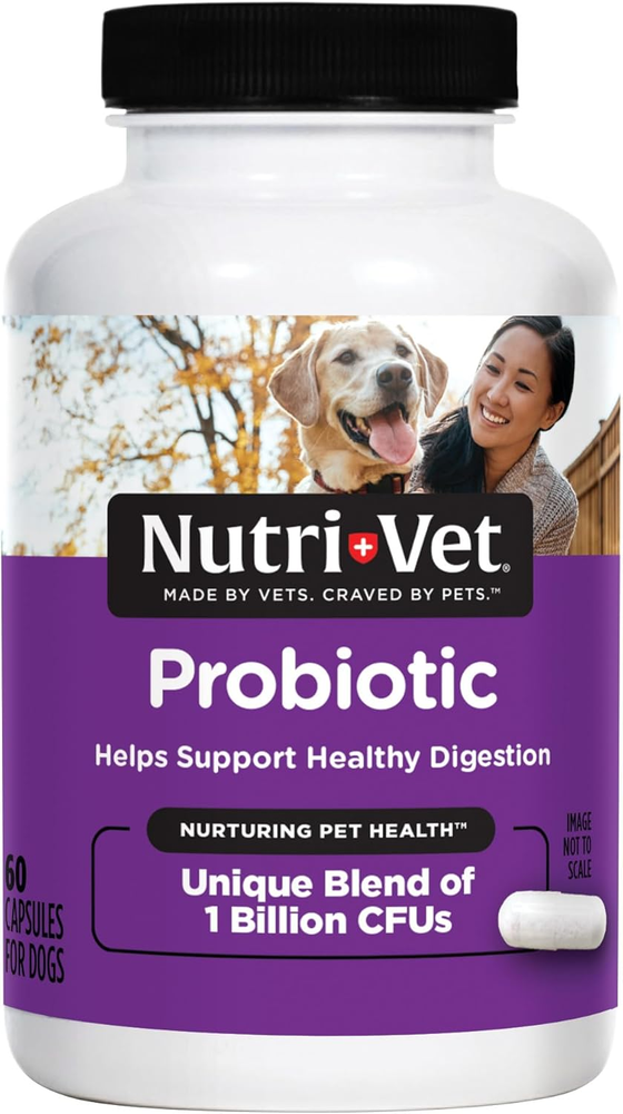 Probiotics Capsules for Dogs | Supports Digestive Health | for All Size Dogs | P
