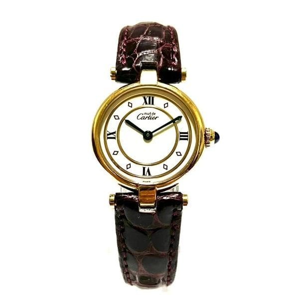 Cartier Must de Vendome SM Silver 925 Quartz [Excellent Vintage Condition]