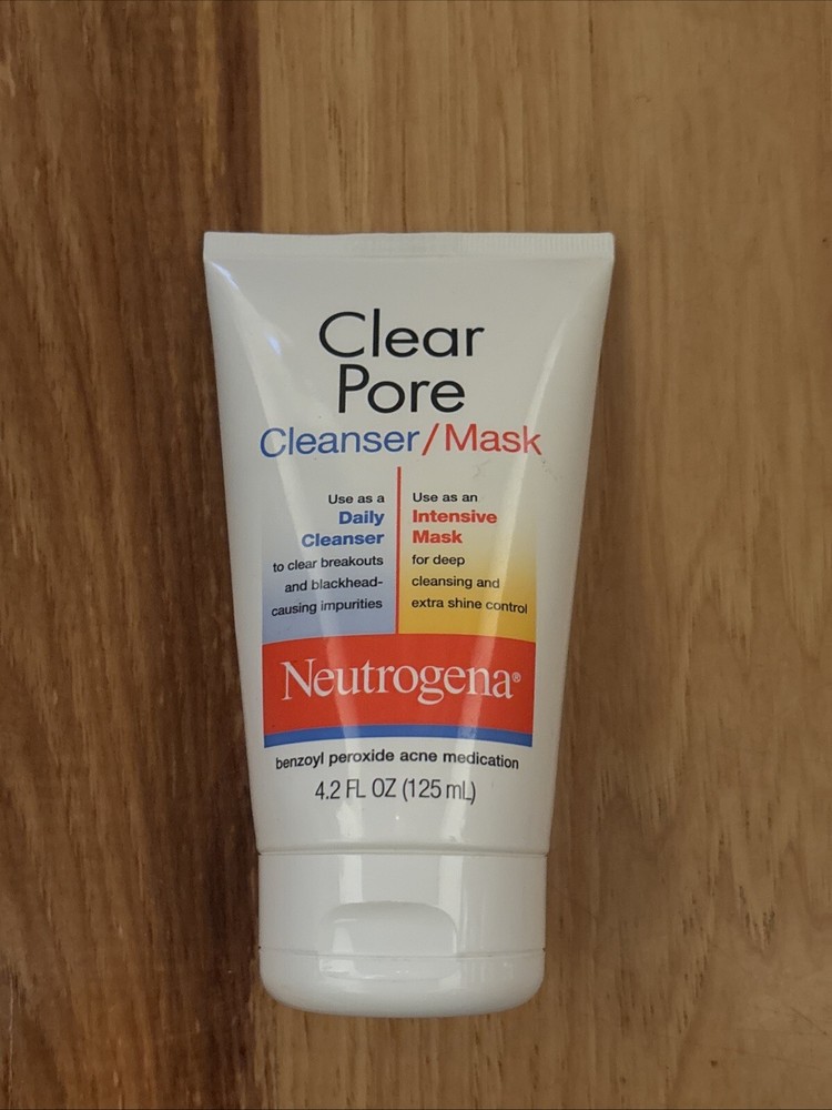 Neutrogena Clear Pore Cleanser/Mask, 4.2 Ounce Exp: 3/25