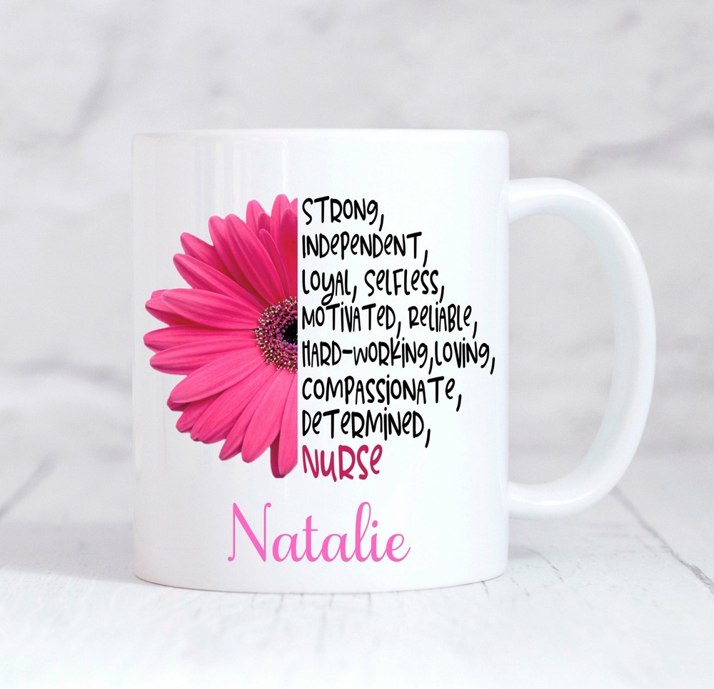 Personalised Nurse Mug Nurse Gift World Best Nurse Nurse Christmas Nurse