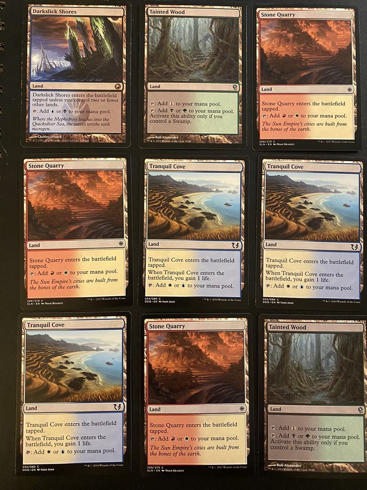 Magic The Gathering - Lot Of 80 Dual Lands #97