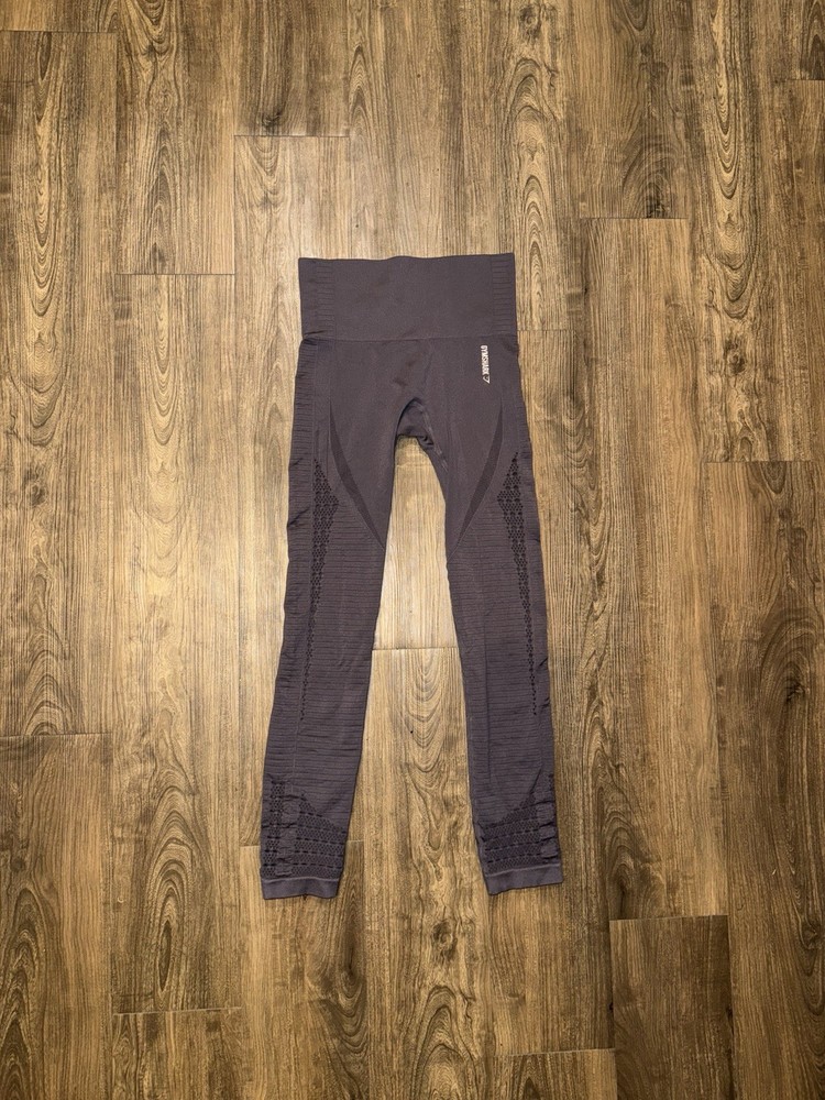 Gymshark Energy Seamless Grey Leggings for Women in XS Size