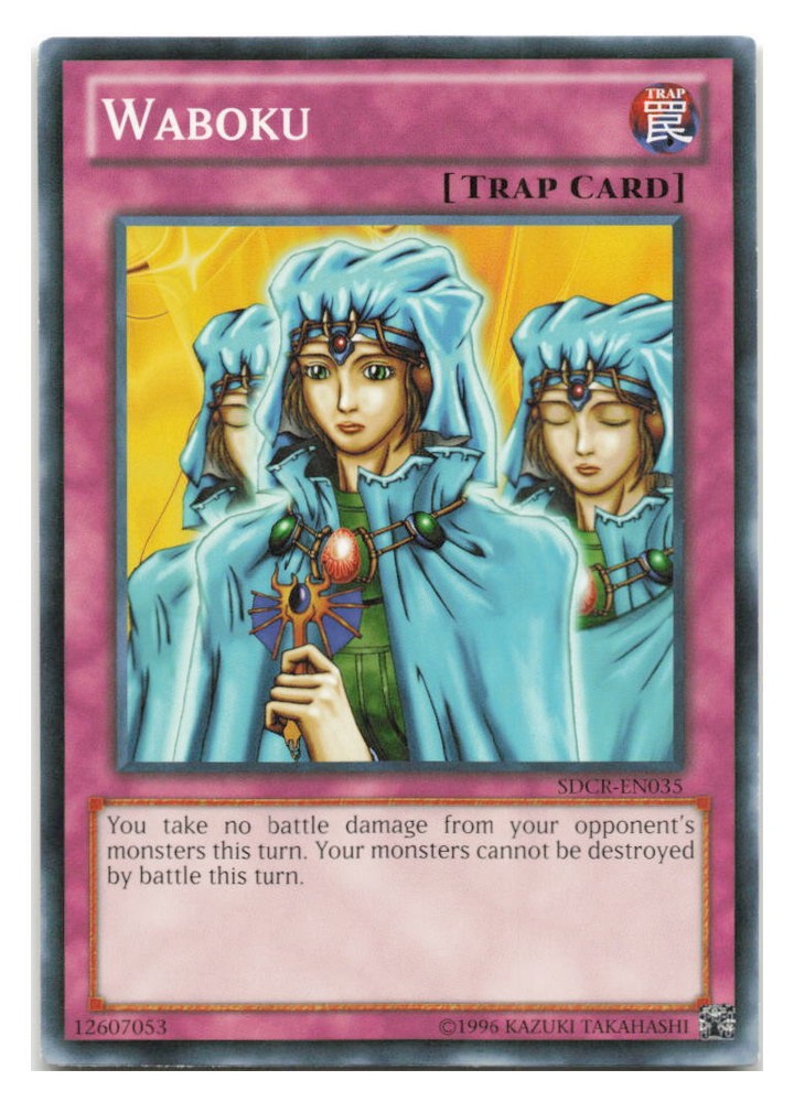 Waboku SDCR-EN035 Cyber Dragon Revolution Structure Deck TCG