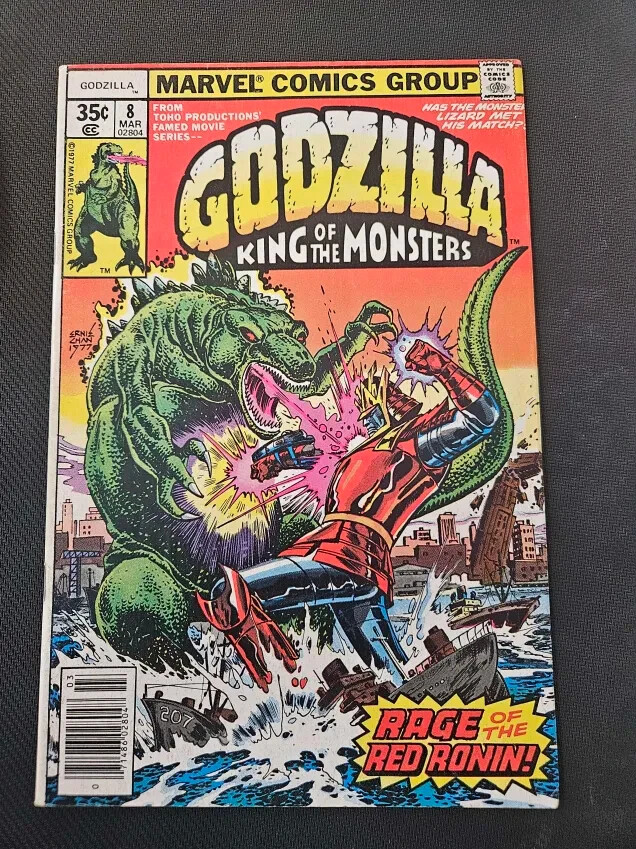 Marvel Bronze Age GODZILLA #8 1978 Comic Book Issue