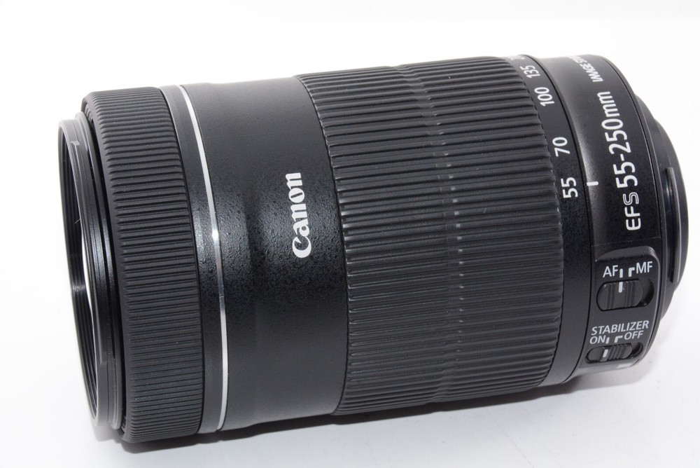 Canon EF-S 55-250mm f4-5.6 IS STM Telephoto Zoom Lens Japan Import #j6962