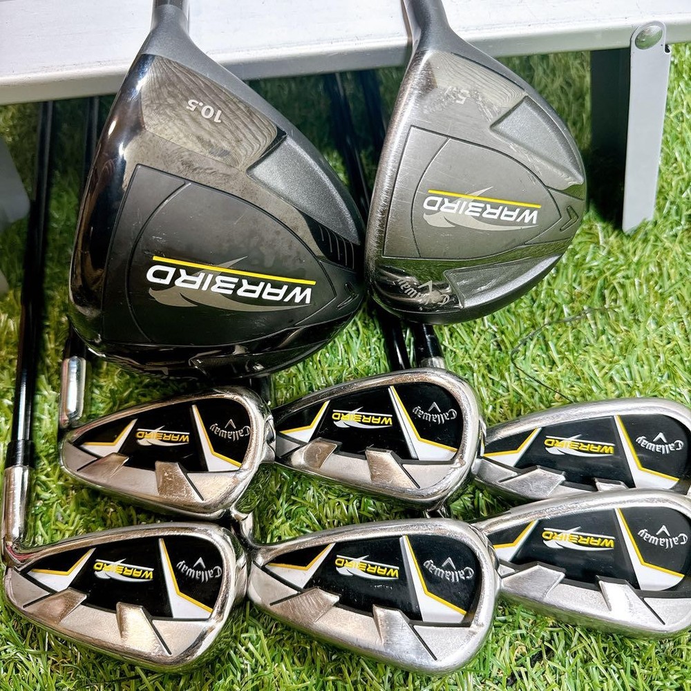 Callaway Warbird Men's Golf Club Set with 8 Clubs