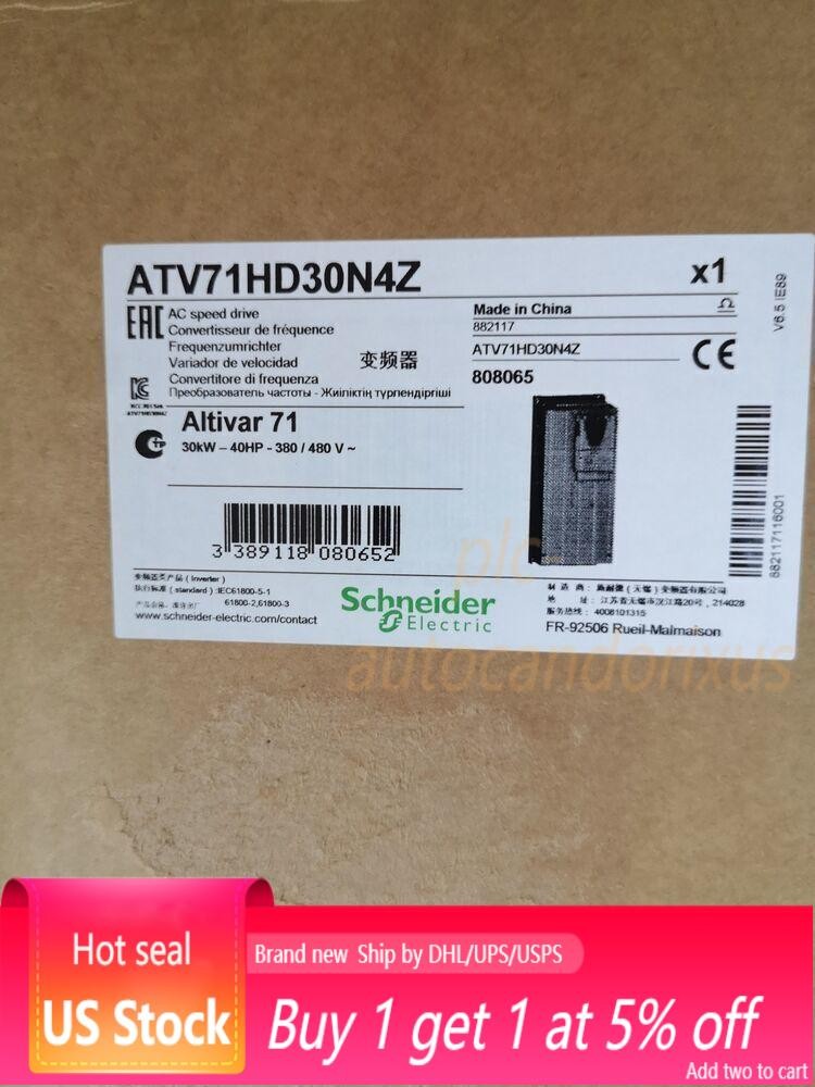 Schneider ATV71HD30N4Z Inverter ATV71HD30N4Z New In Box Fast Shipping