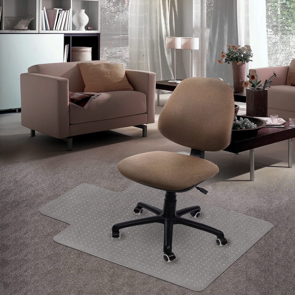 48x36 PVC Carpet Chair Mat for Home Office Floor Protection