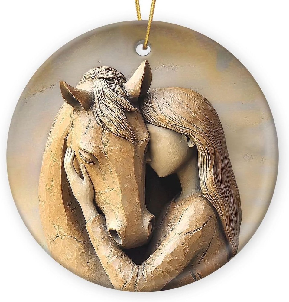 Horse Ornaments for Christmas Tree 2025, Gifts Women, Lover6