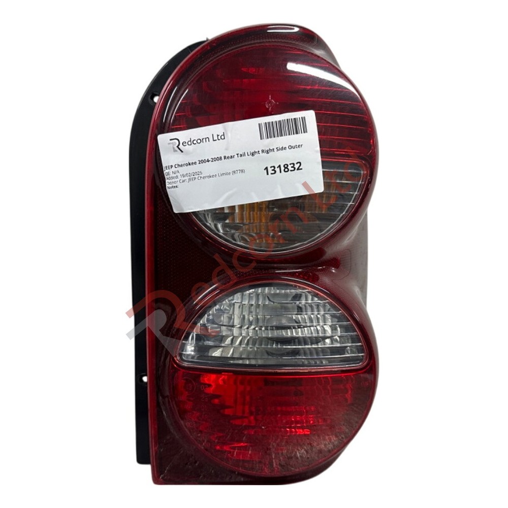 JEEP Cherokee 2004-2008 Rear Tail Light Right Side Outer
