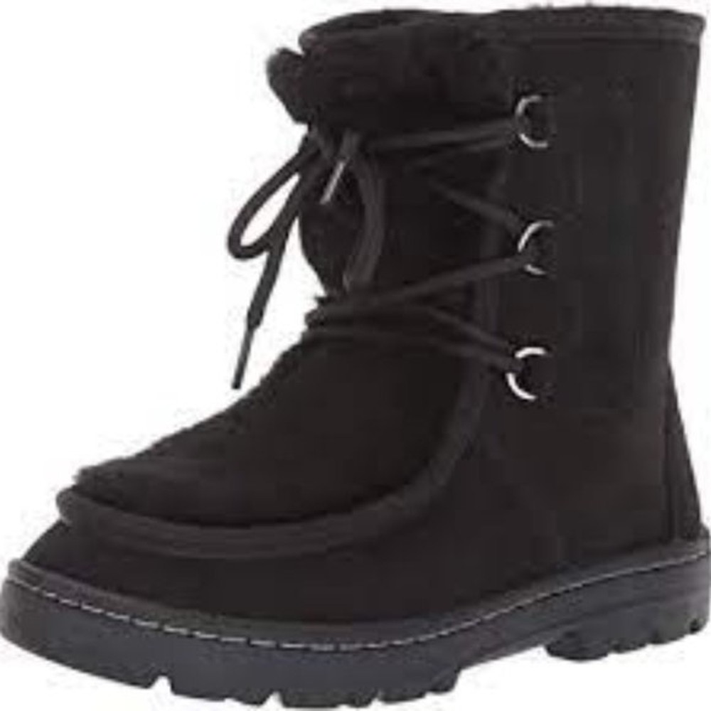 UGG 6 Mukluk Revival Boots Black Womens Limited Edition Vault Style NEW-image