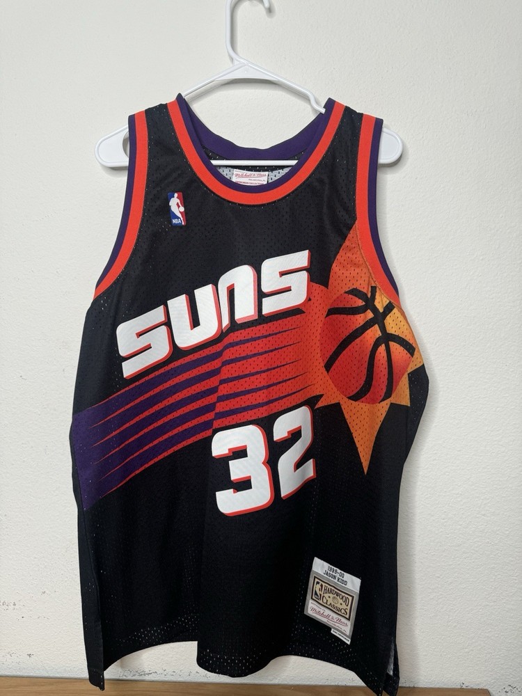 Mitchell & Ness Phoenix Suns Jason Kidd #32 NBA Basketball Jersey Black