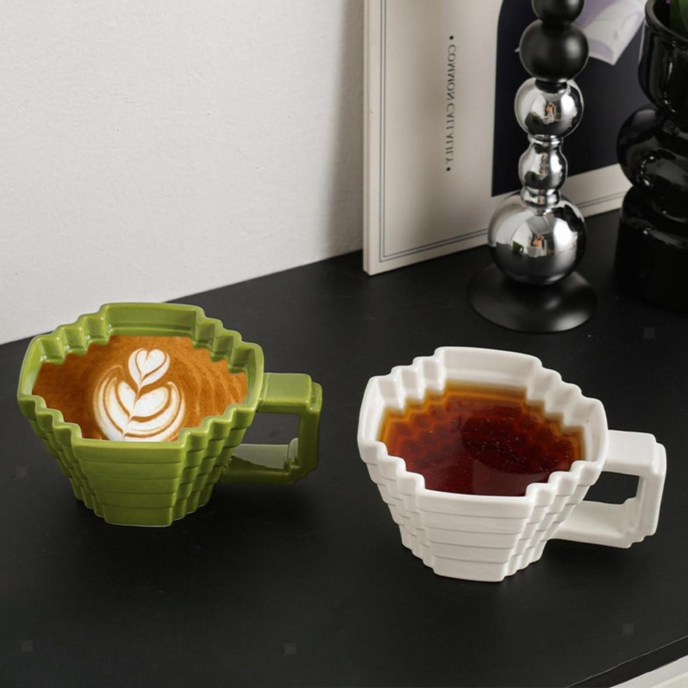 Ceramic Coffee Mug Comfortable Grip Breakfast Mug for Wedding Party Camping