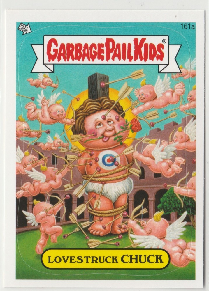 Lovestruck Chuck #161a Garbage Pail Kids GPK 2013 Series 3 BNS3 Brand New