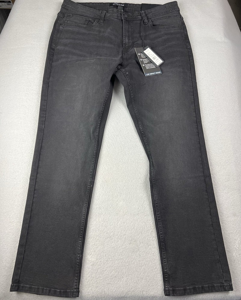 KENNETH COLE Men’s Low Impact Denim Jeans W34 L30 Stretch Slim Fit NWT