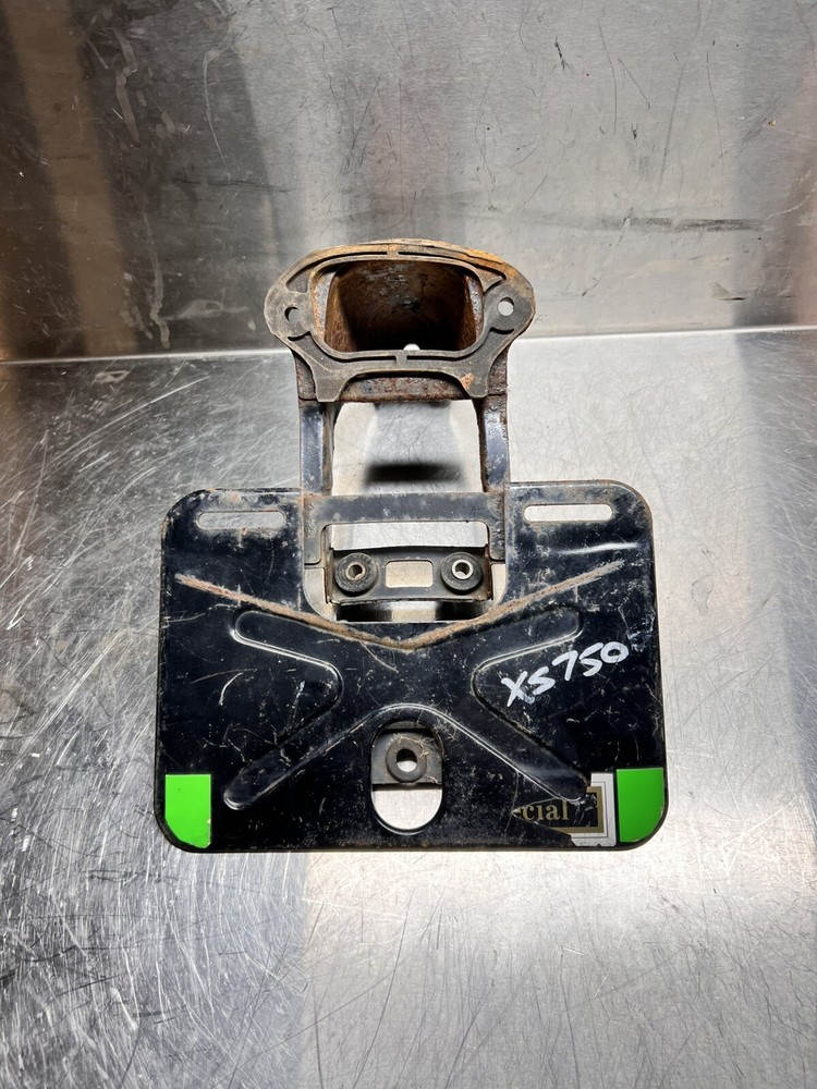 Yamaha XS750 OEM Genuine Number Plate Bracket Mount Holder