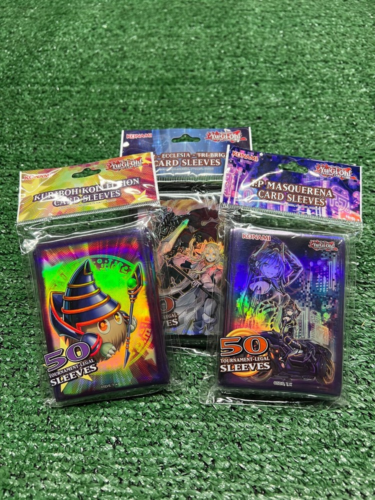 Yu-Gi-Oh! Konami I:P Masquerena Kuriboh Albaz Ecclesia Card Sleeves (3 Packs)