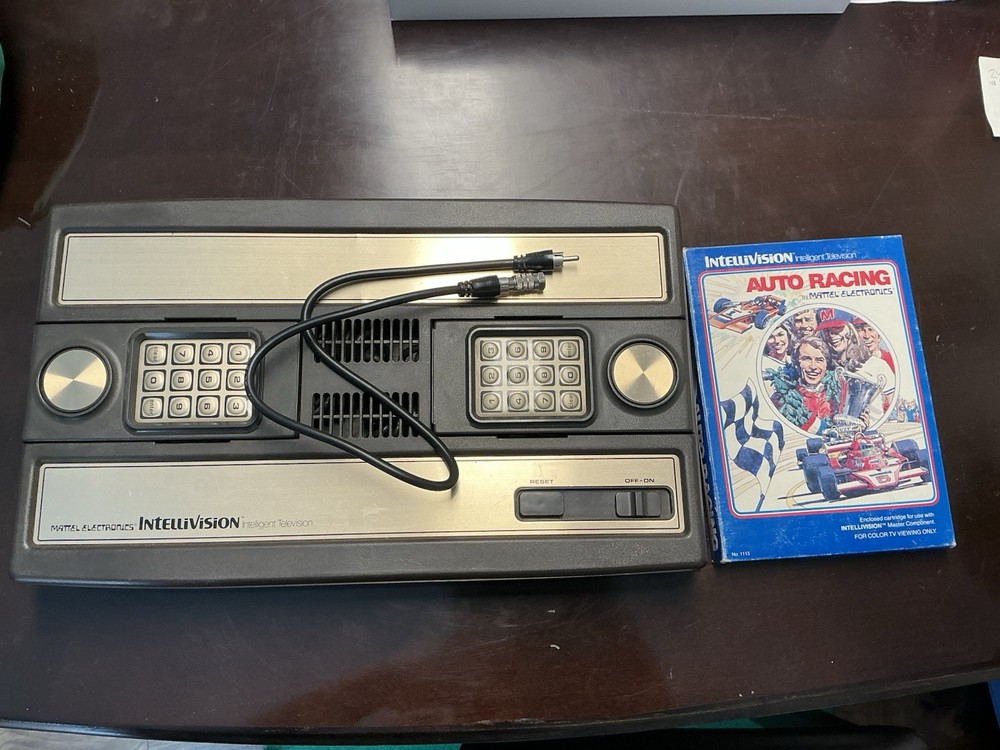 Mattel Electronics Intellivision Console (Auto Racing Included)