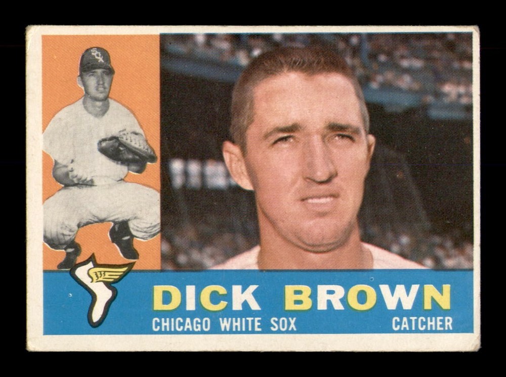 1960 Topps #256 Dick Brown VG Baseball Card OBGcards
