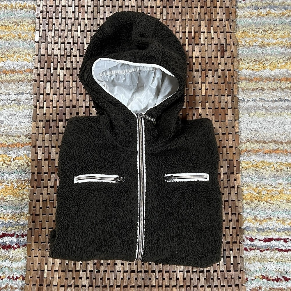 Kuhl Skata Hoodie Hoody Jacket Full Zip Sherpa Fleece Outdoor Brown Small S