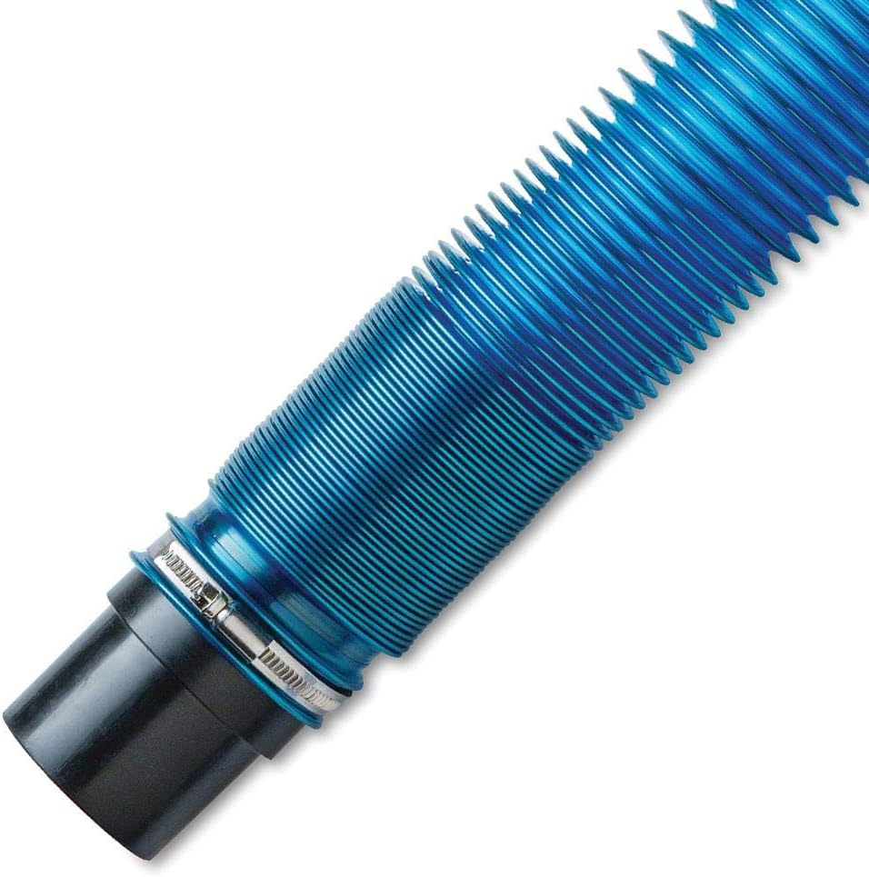 Shop Vac Hose Kit Expandable Blue Shop Vac 2-1/2 Elastic Flexible Polymer Vacuum