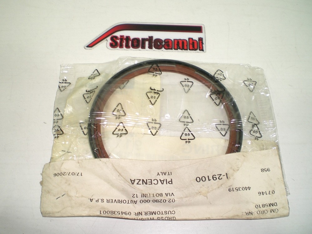 OIL FENDER, CRANKSHAFT, REAR, 93X108X7MM ORIGINAL SUITABLE FOR OPEL VIVARO A MO