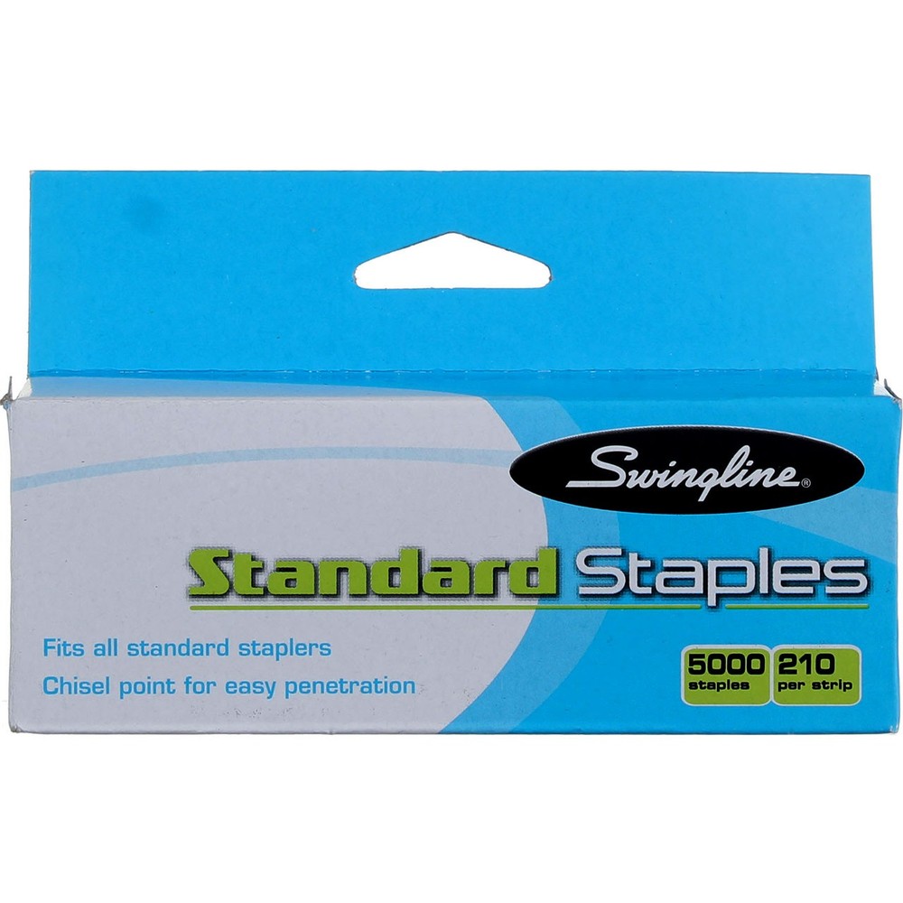2 Pack Swingline Standard Staples, 5000 Ct